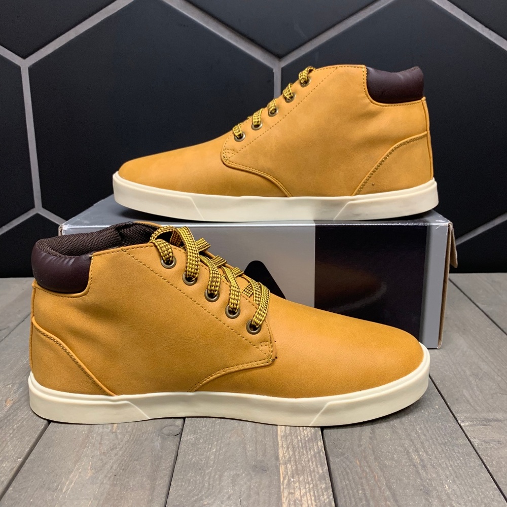 Mens Fila Egress Wheat Brown Chukka Boots - Picture 2 of 5